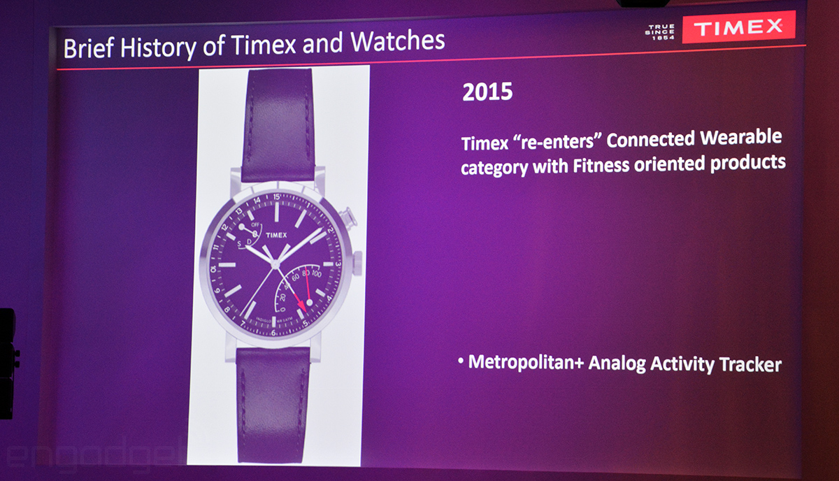 Timex 的下款运动手表将采用指针设计