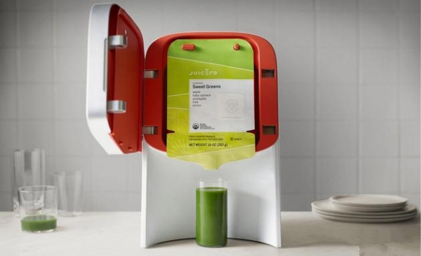 【智能界大百科】Juicero 能够订购果蔬的免洗榨汁机